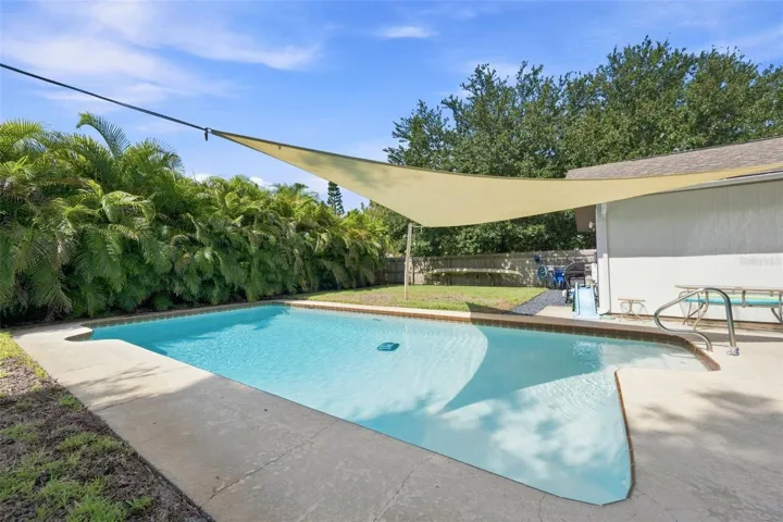 Large Deep Pool with New Pool Equipment