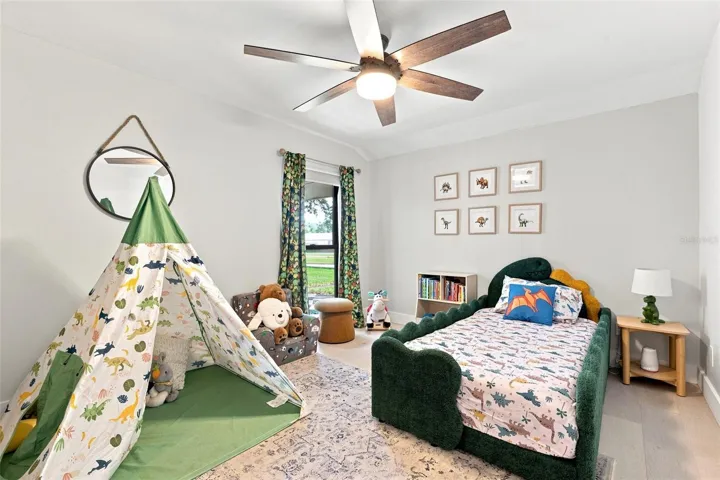 Bedroom 3 with Floor to Ceiling Windows