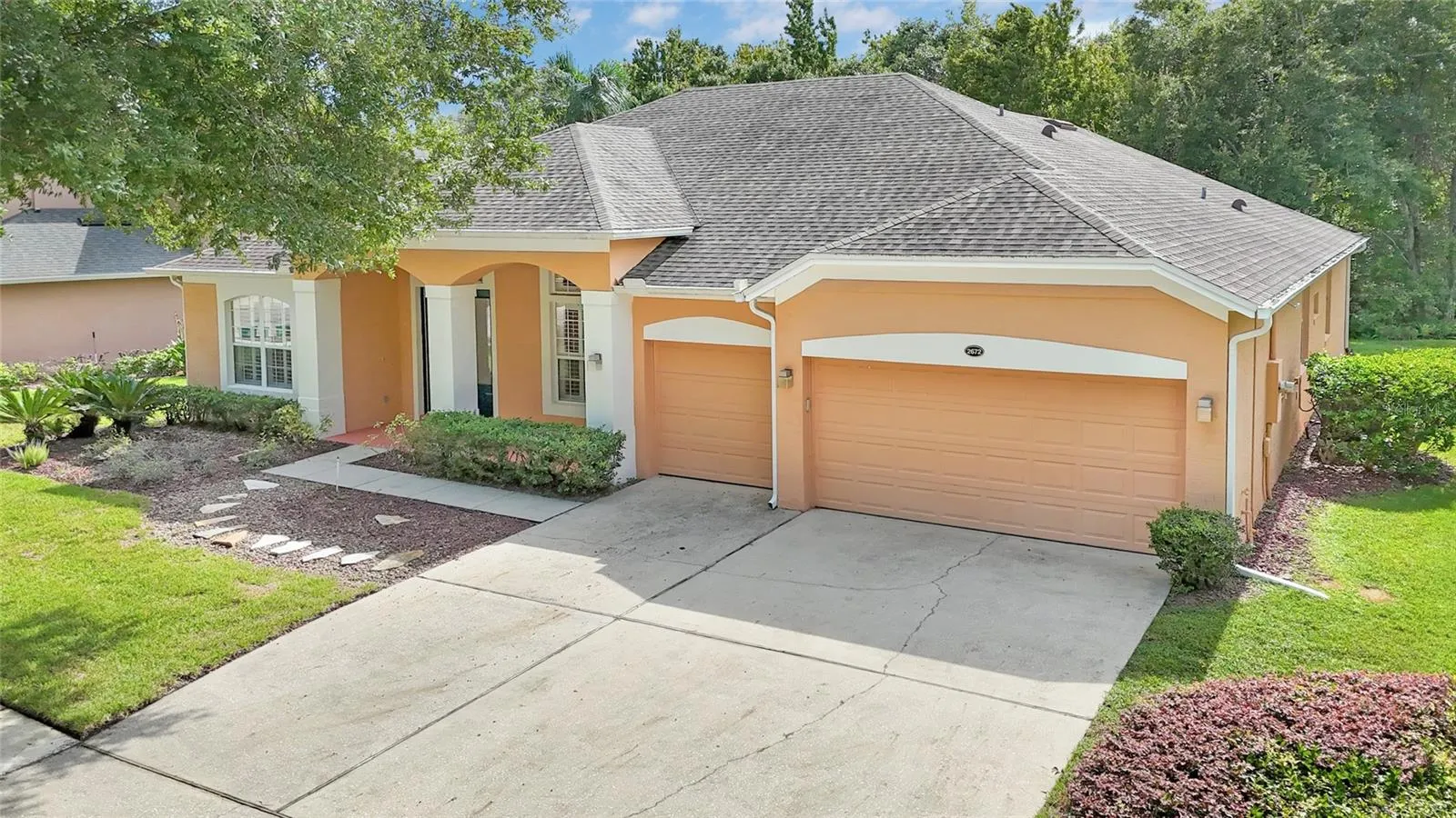 Side Shot of Front Of Home