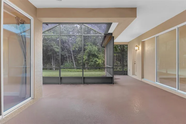 Rear Screened Lanaie View from Formal Living Room