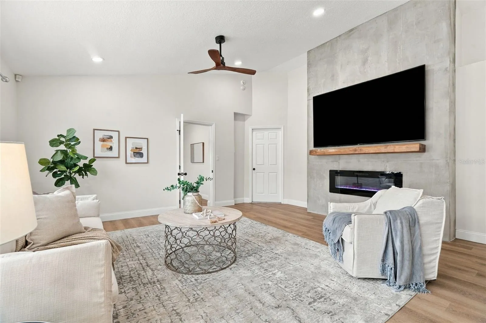 Living room.