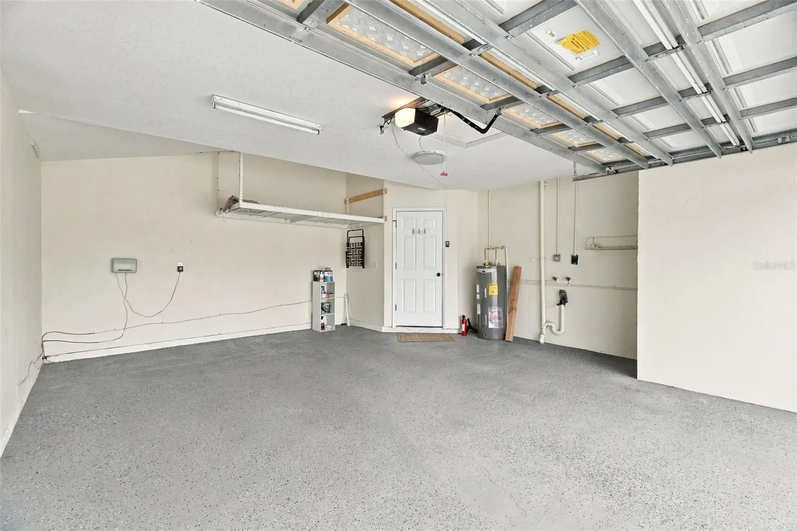 Two car garage.