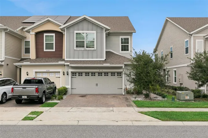 front of the home