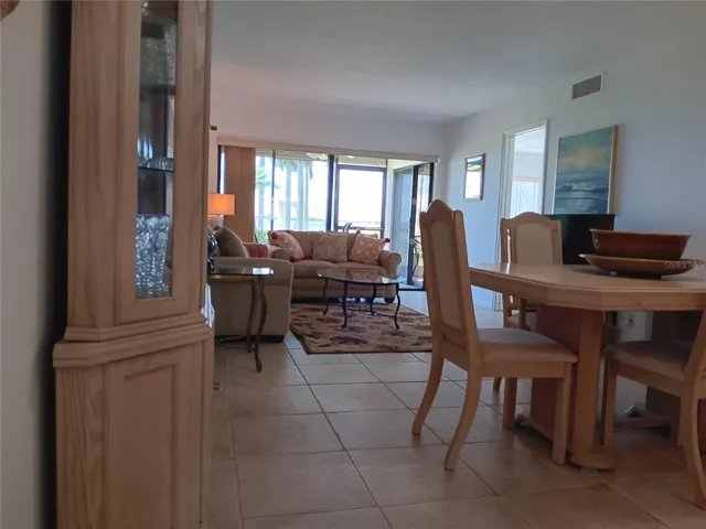 Water view from condo entrance and most every room.