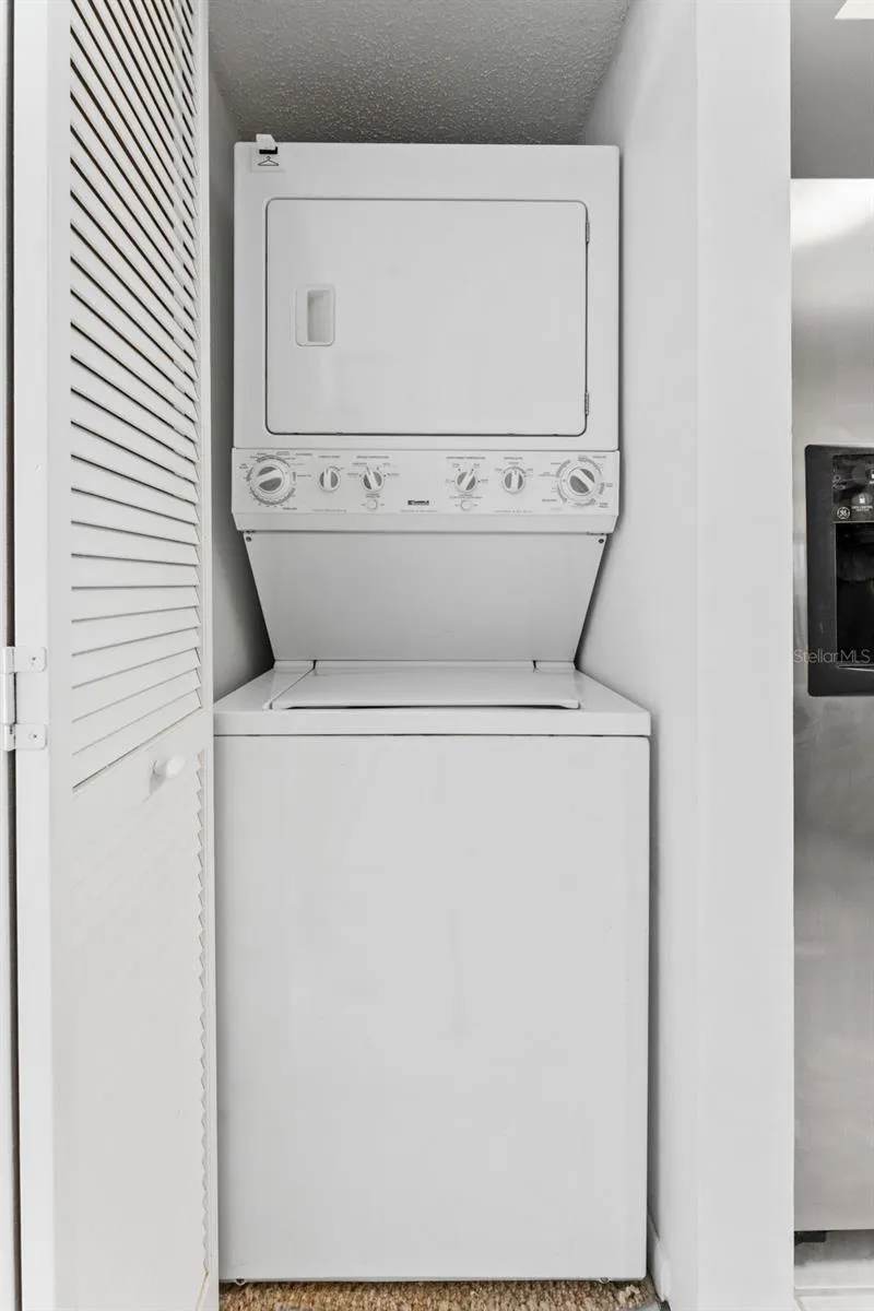 In unit washer/dryer