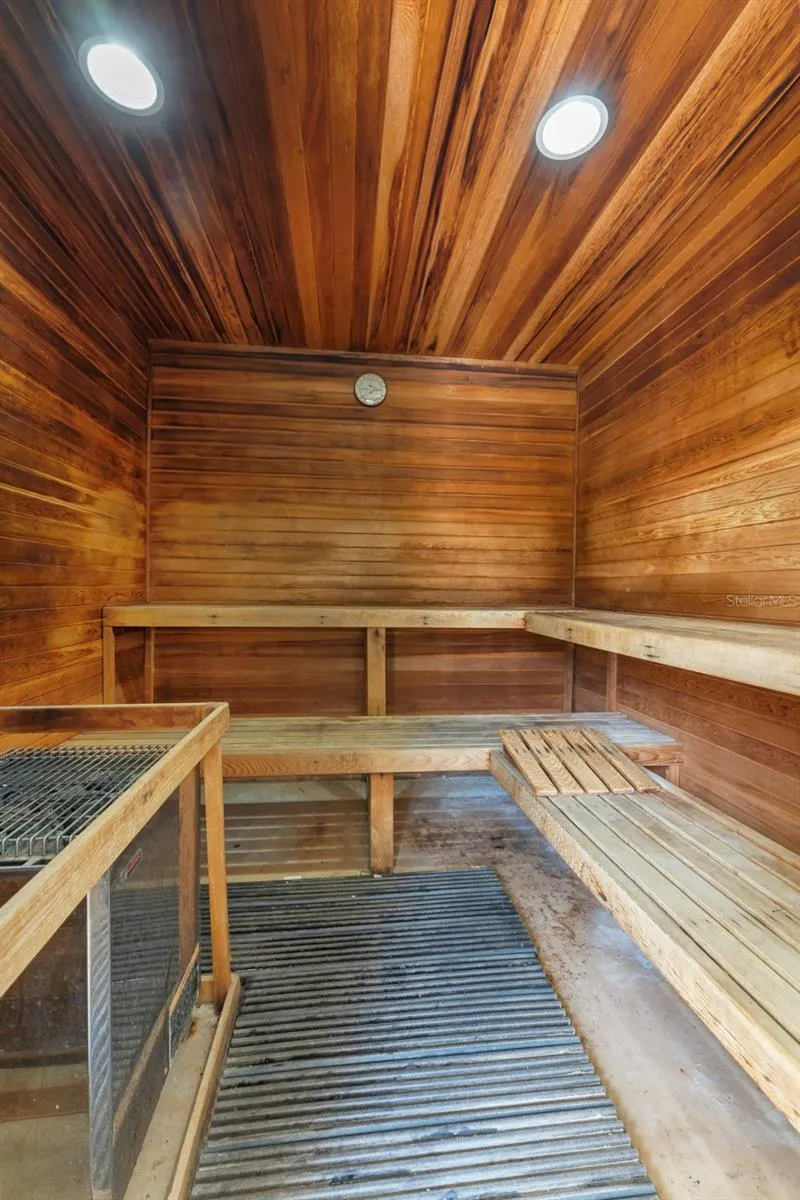 His and Hers Saunas - rare!