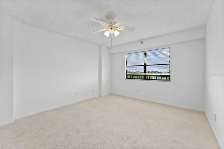 Roomy guest bedroom