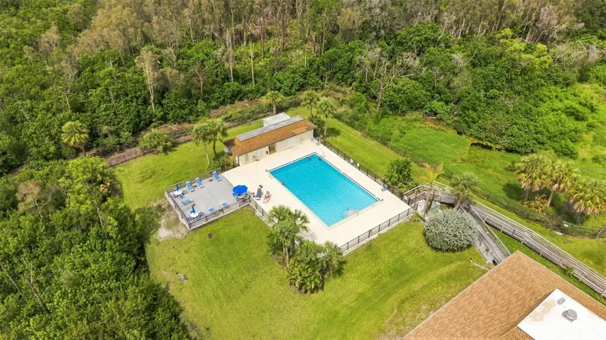 The pool is heated and perfect for laps!