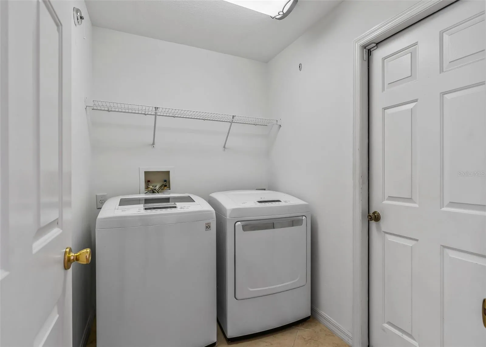 Laundry room in home
