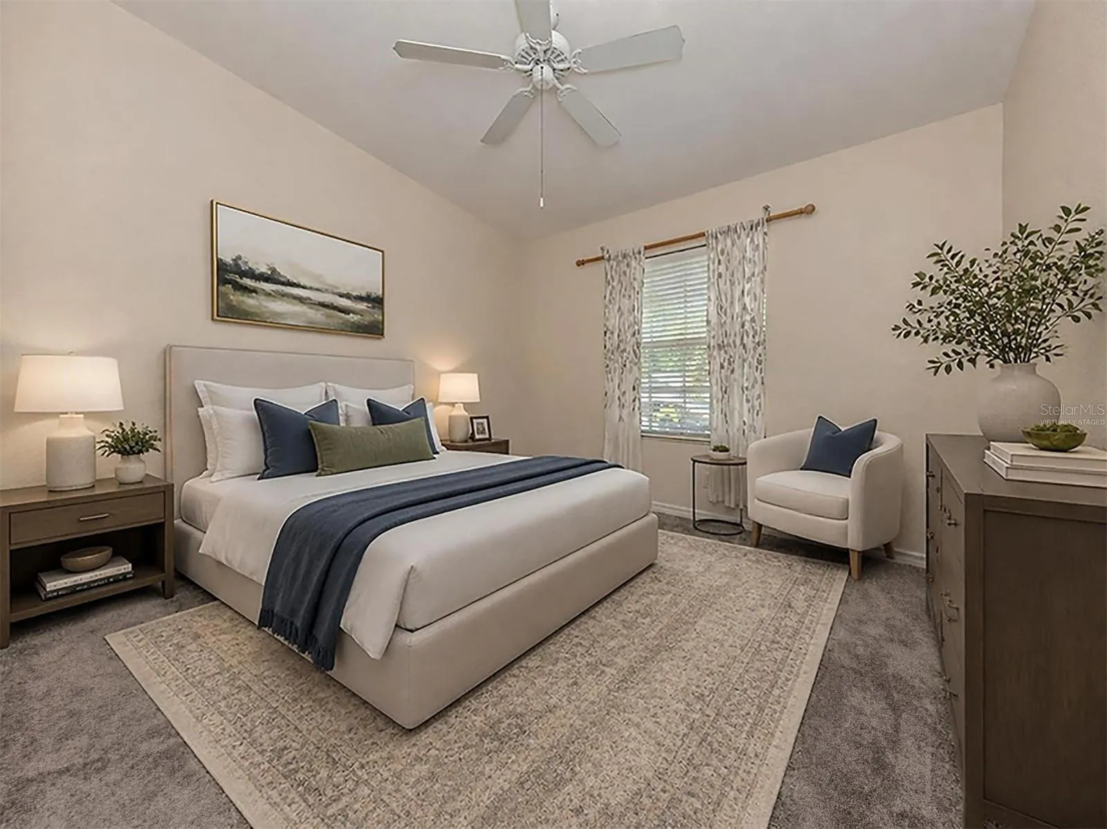 Virtually Staged - Primary Bedroom