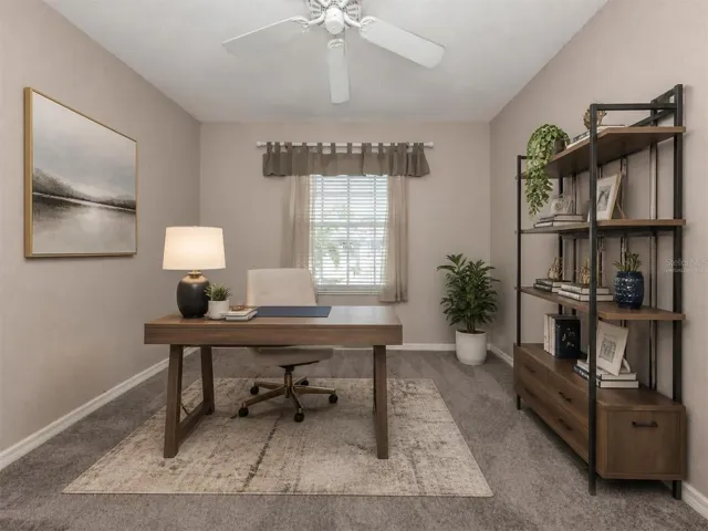 Virtually Staged - Den/Library