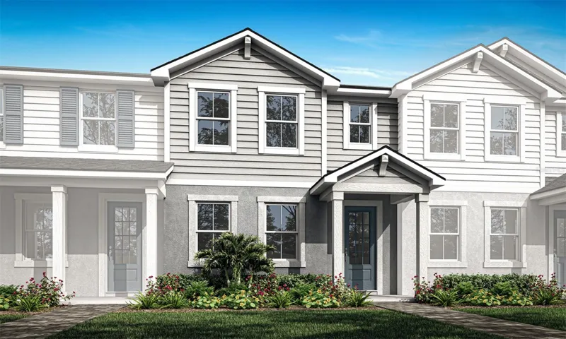 Gardenia Reserve - Catalina I Floorplan - Low Country Elevation - Architect's Rendering