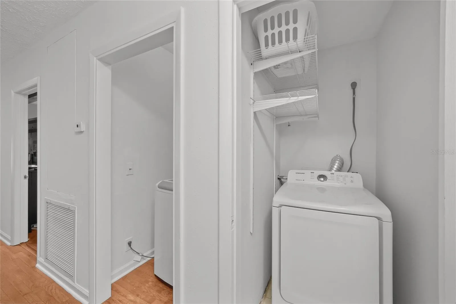 Third floor  - laundry area with full size washer/dryer