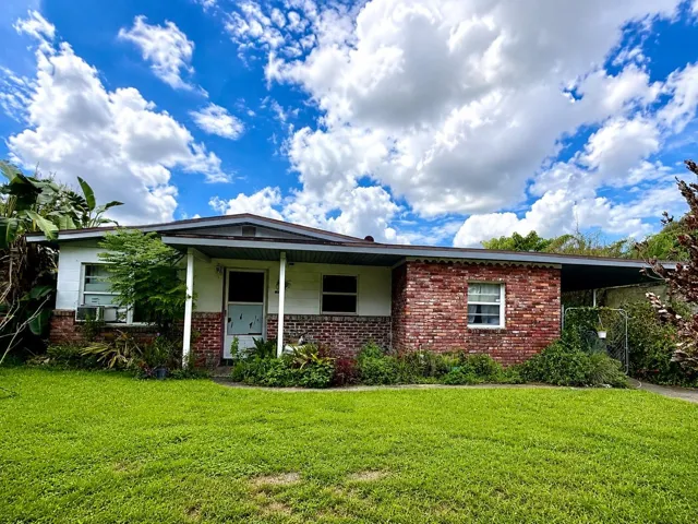 Front of the house
