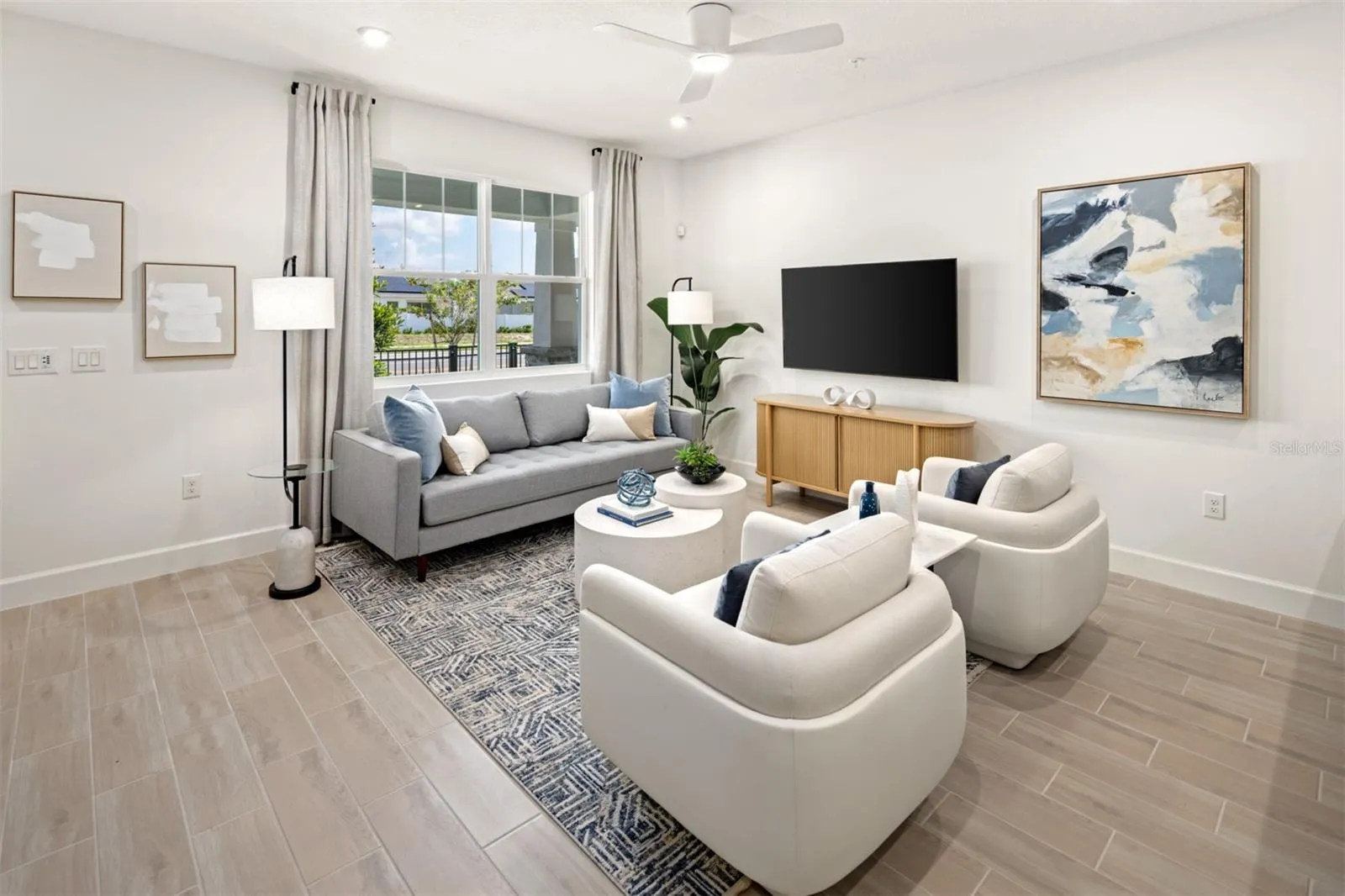 Gardenia Reserve Aurora Model Great Room