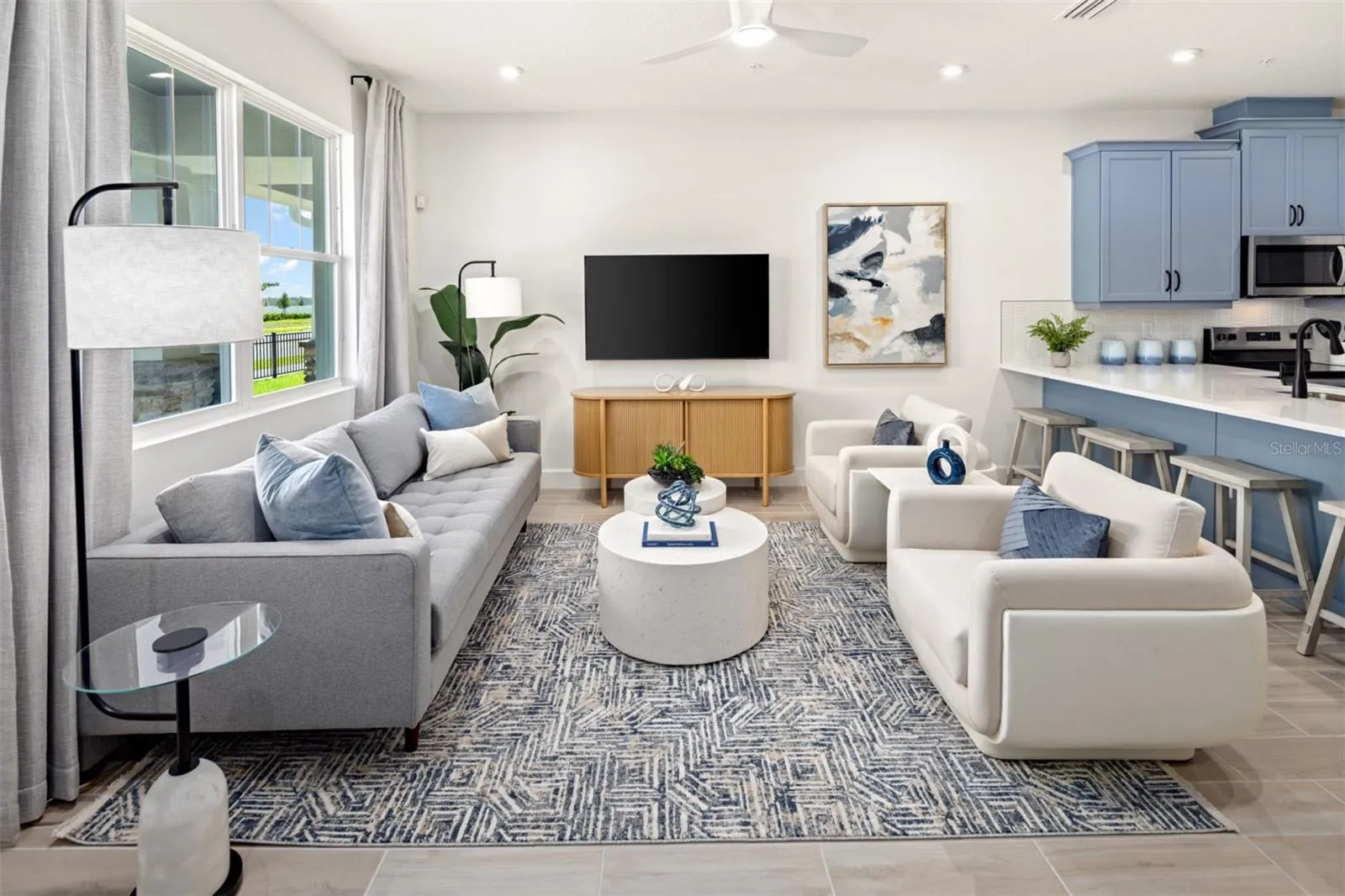 Gardenia Reserve Aurora Model Great Room
