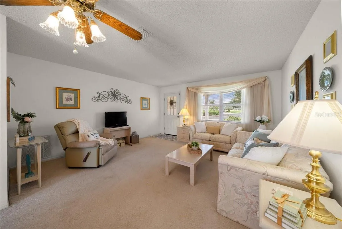 Ceiling Fan in Living Room