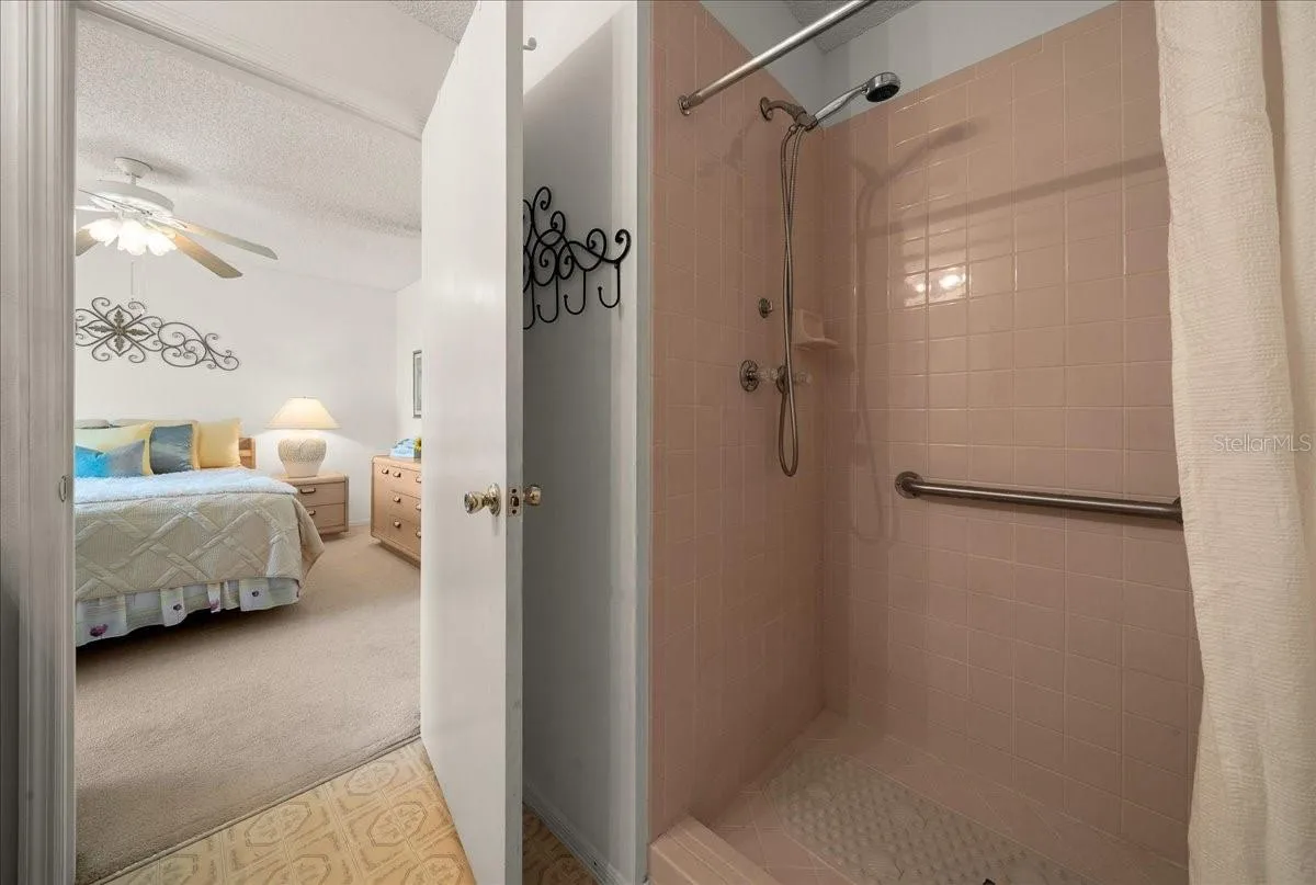 Primary Bathroom Features Walk-in Shower
