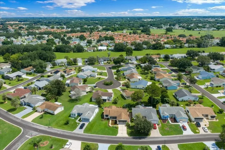 Aerial View of Neighborhood