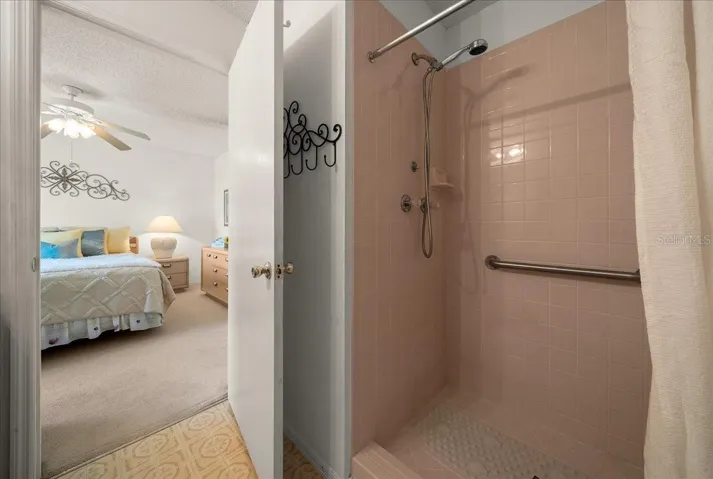Primary Bathroom Features Walk-in Shower