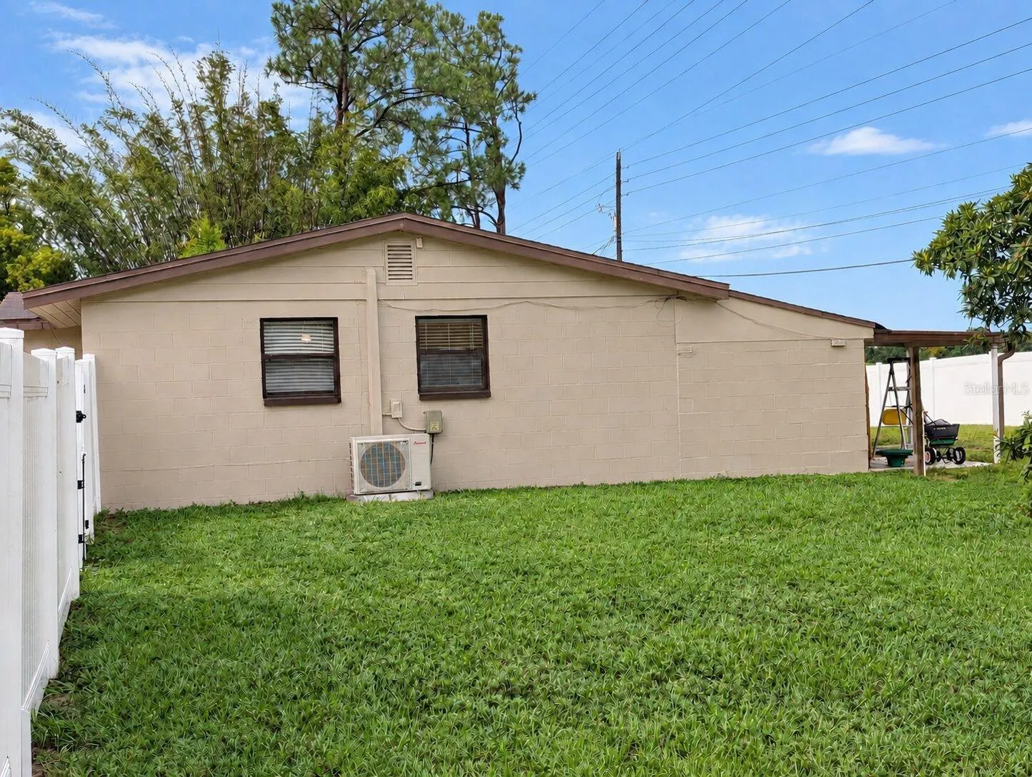 Side of house