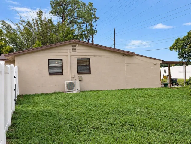 Side of house