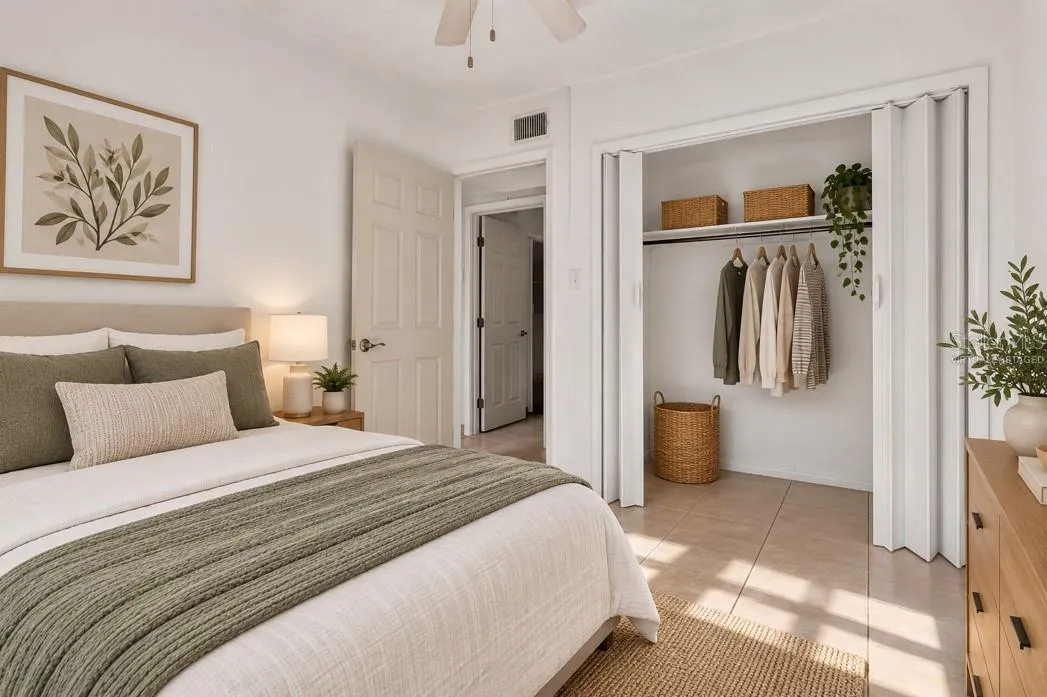 virtually staged bedroom 2