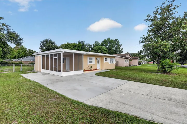 Extended driveway