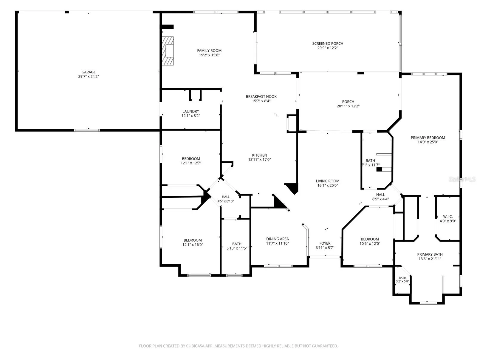 FLOOR PLAN W/APPROX MEASUREMENTS