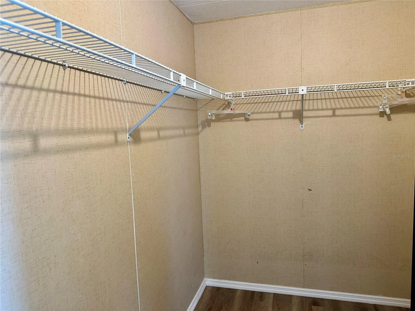 Primary walk in closet
