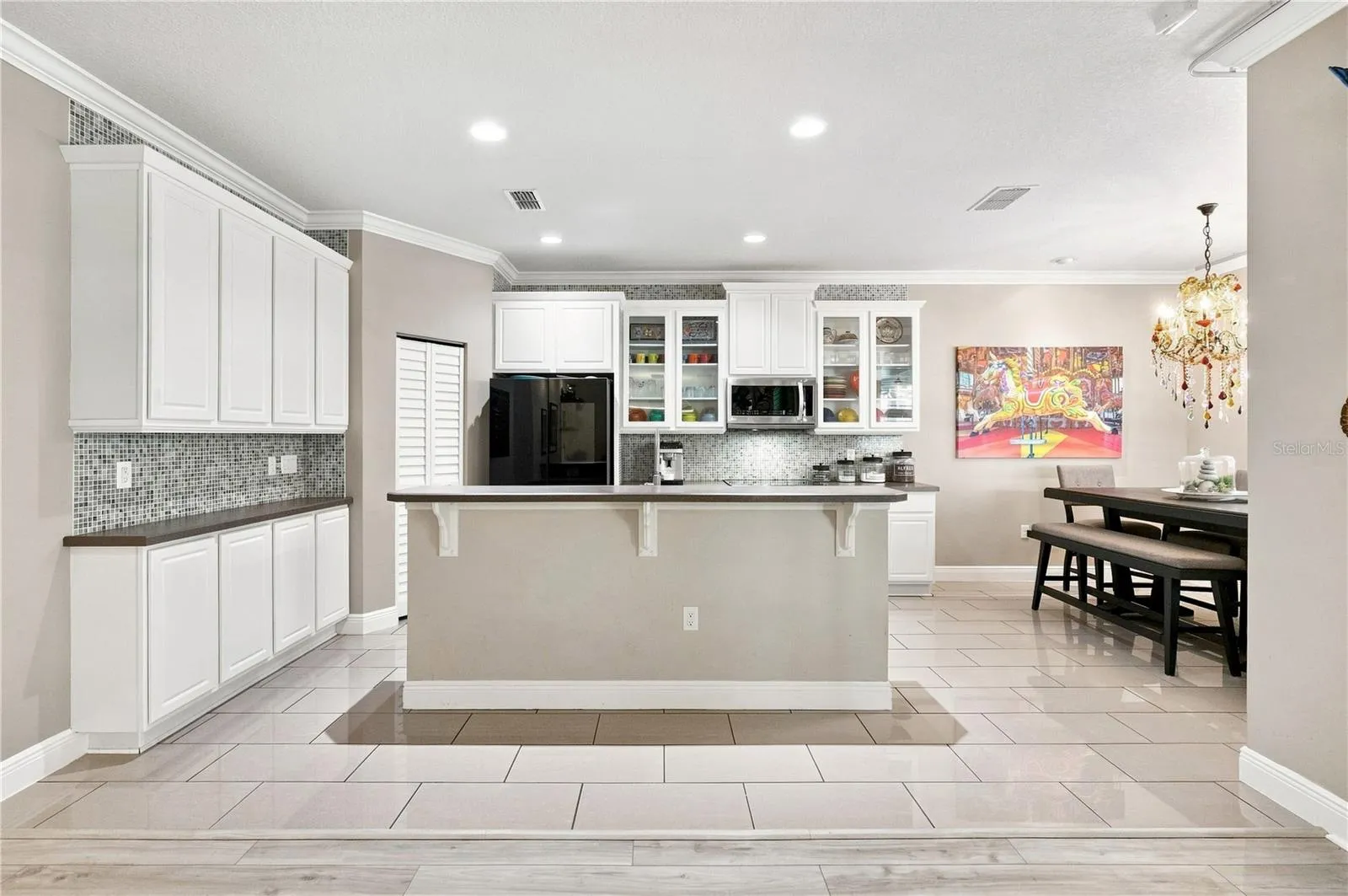 Kitchen view from Family Room