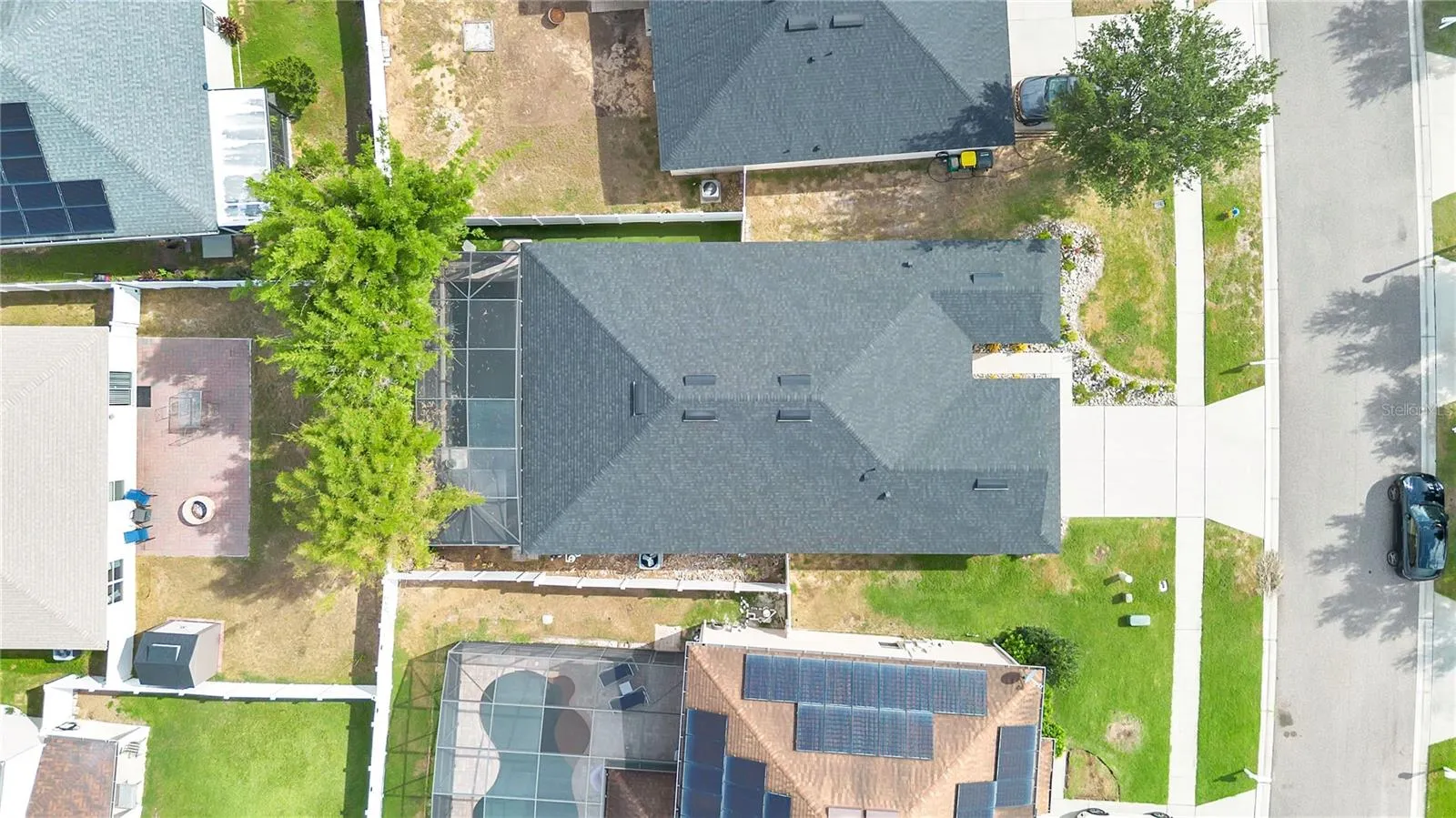 Aerial View of home