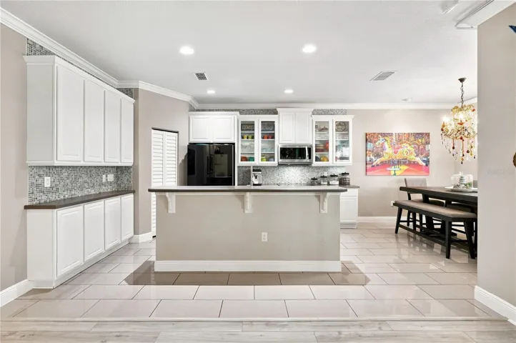 Kitchen view from Family Room