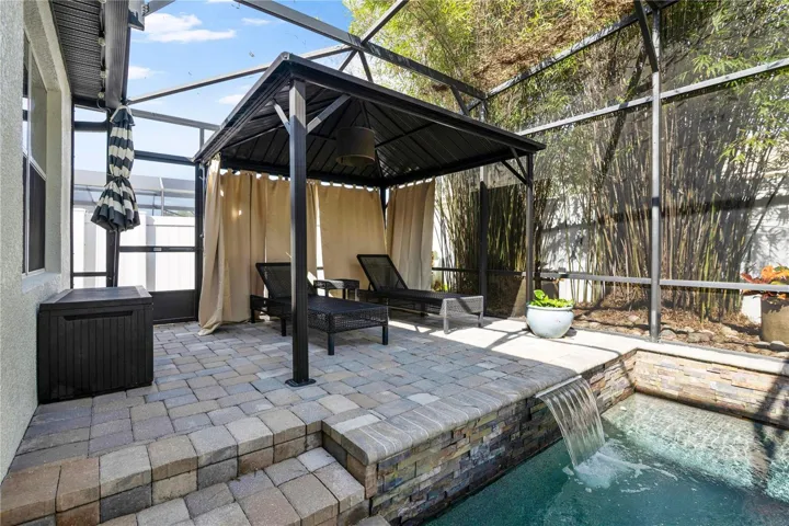 Custom Cabana Area
