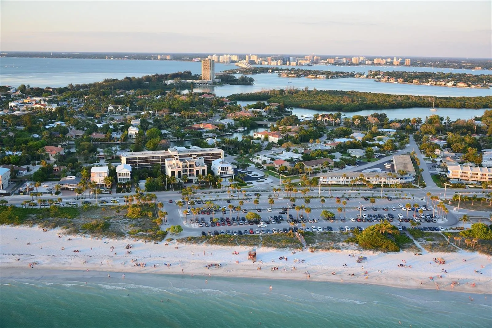 Aerial of Lido Beach