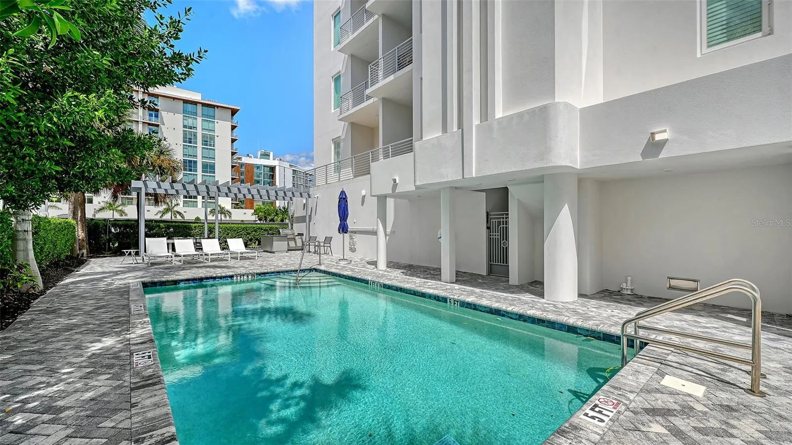 Pool area of The Pearl