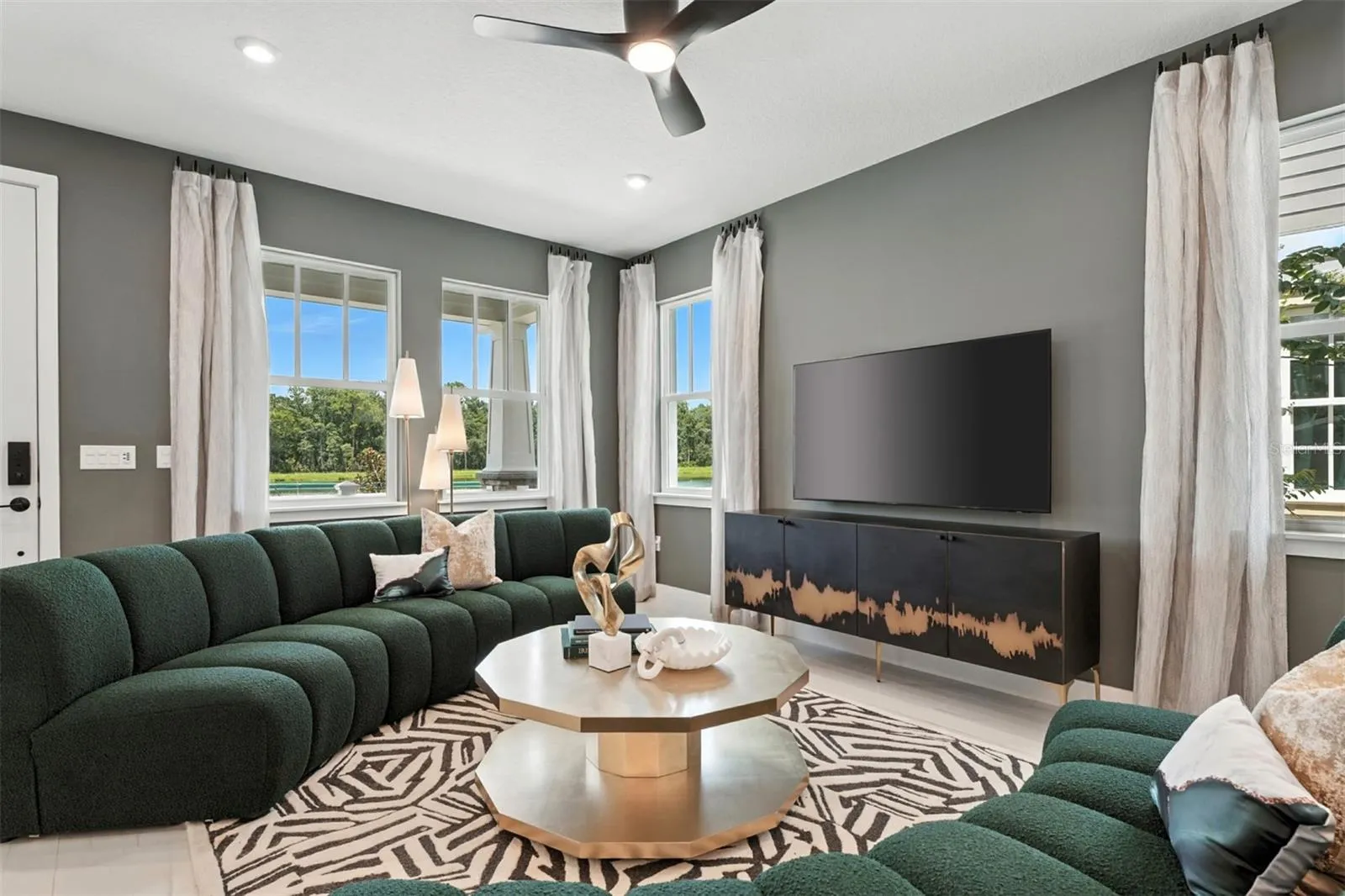 Island Village Anastasia Model Great Room