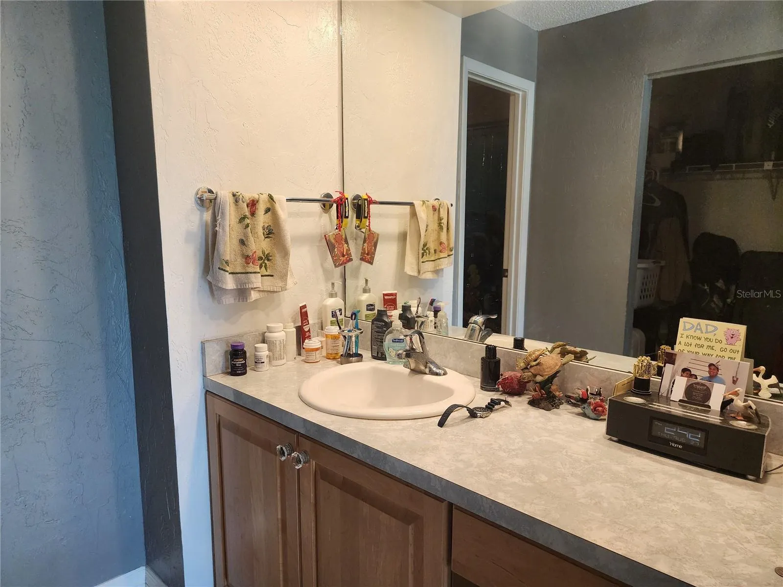 Spacious vanity