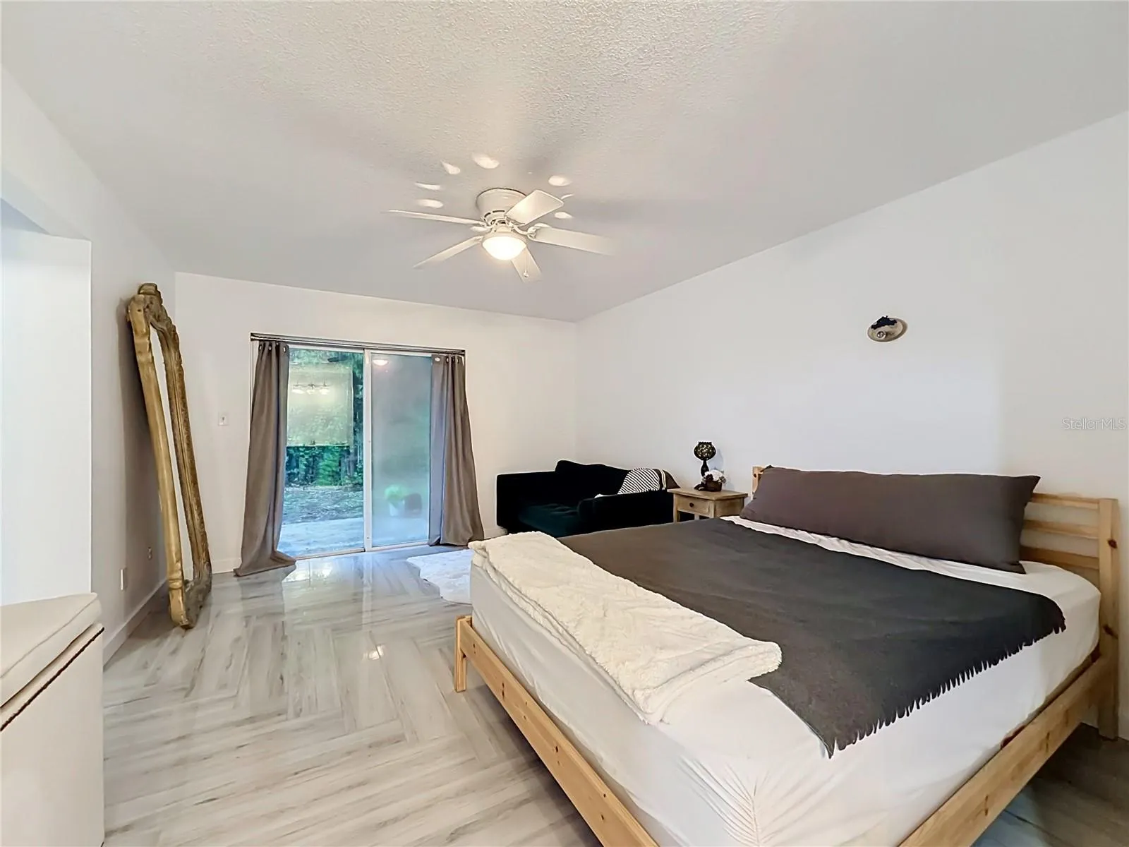 Primary Bedroom with patio access
