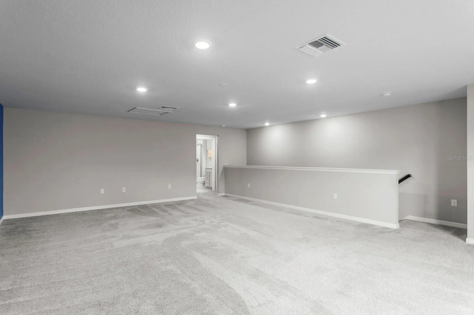 Home theater, large playroom, great overall flex space