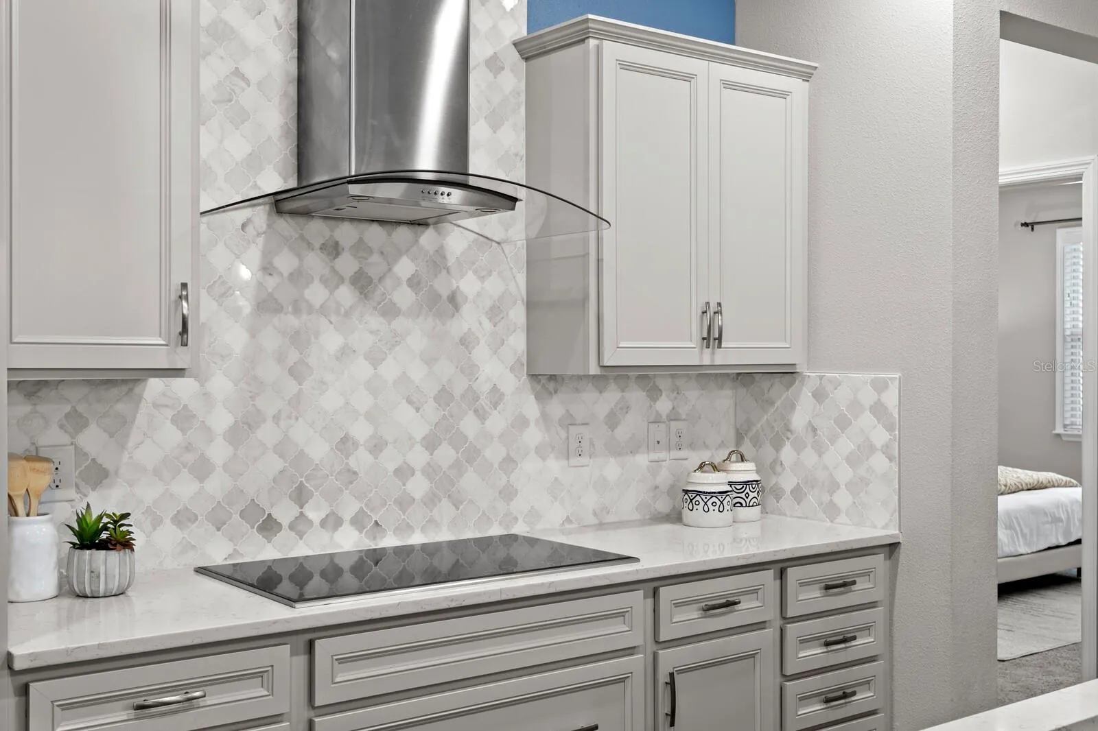 Gourmet kitchen with Kitchen-Aid appliances