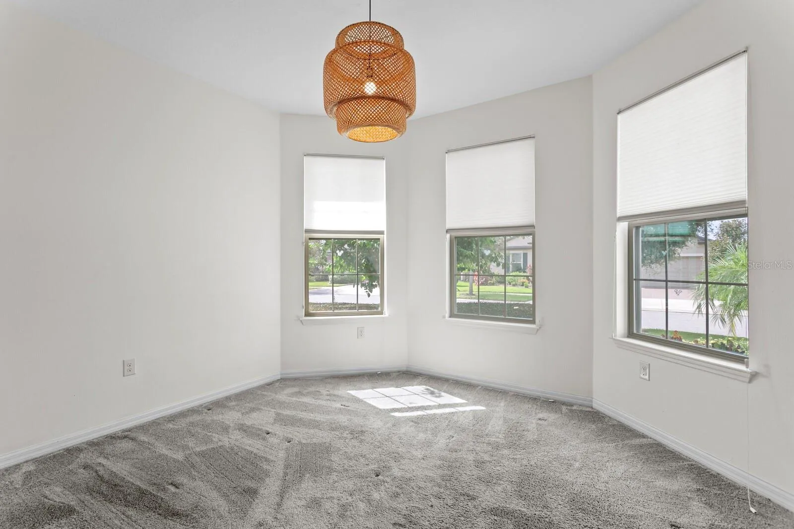 Beautiful bay windows in the front bedroom