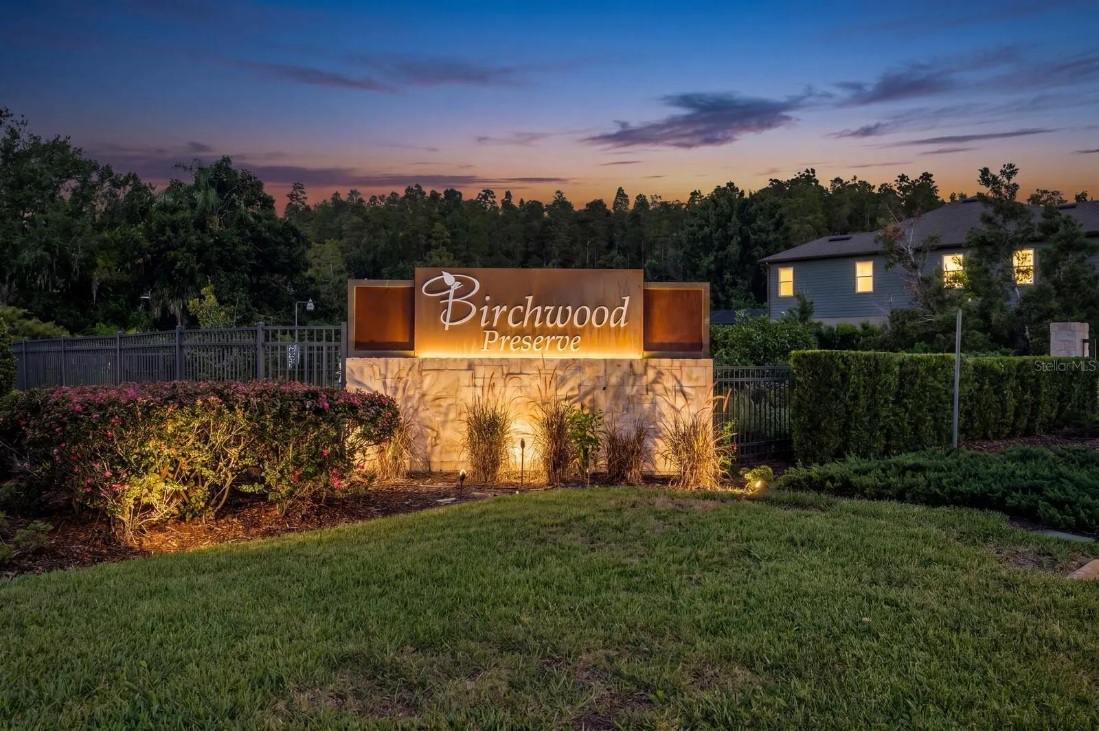 This home is located in the gated community of Birchwood Preserve