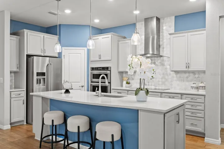Beautiful quartz counters