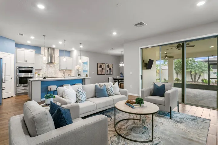Open-concept living