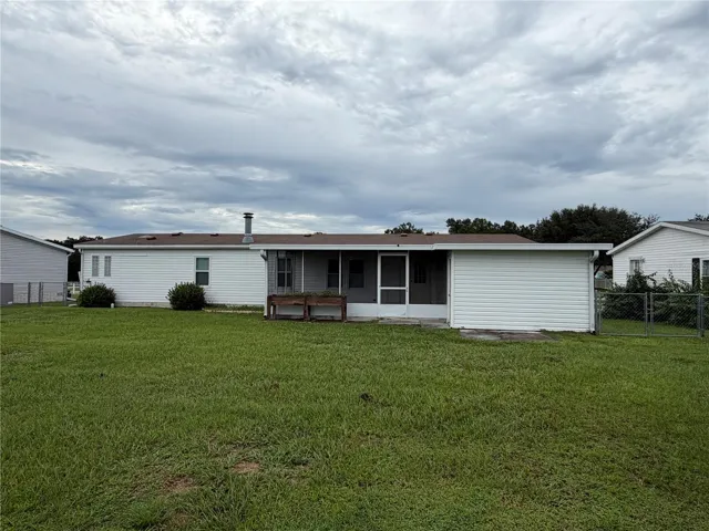 Back of house