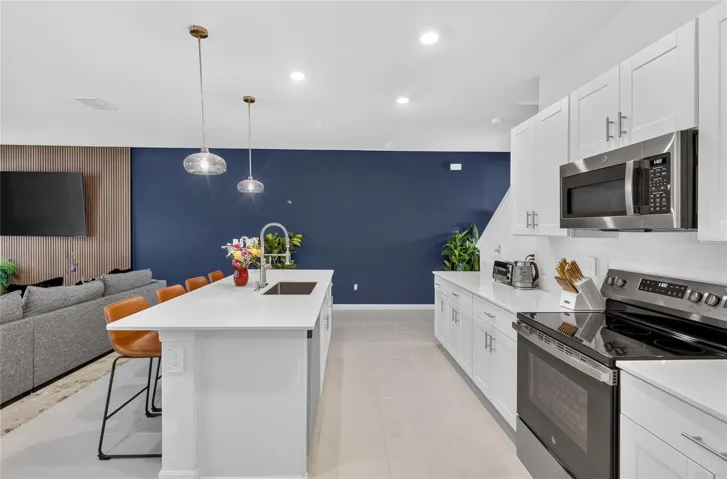 Great kitchen workspace