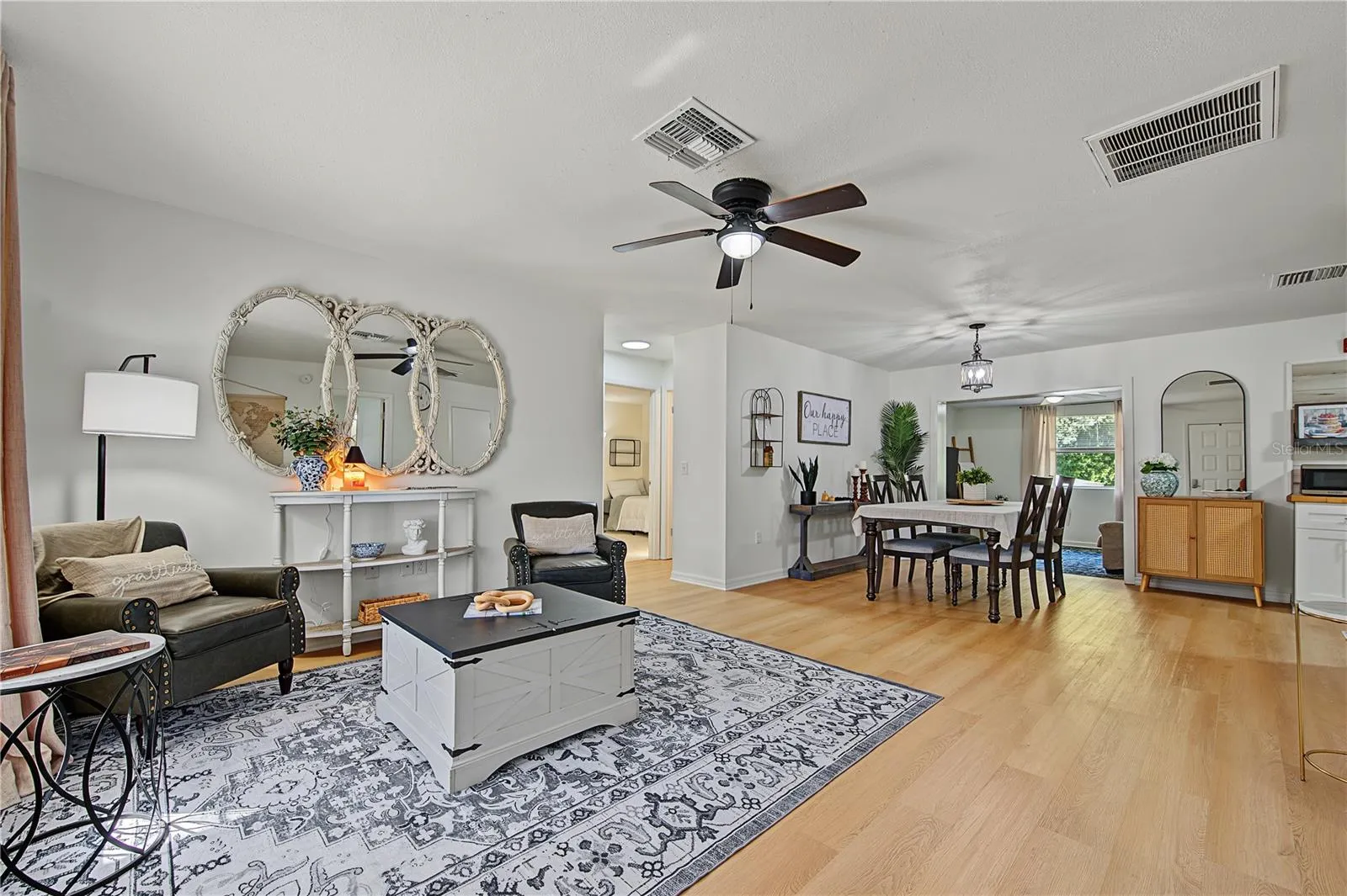 Front living room/seating area