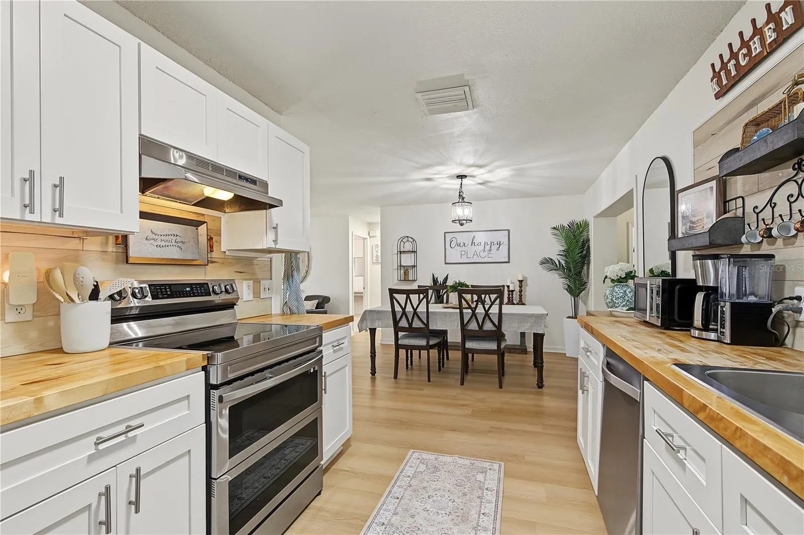 Durable Butcher block countertops