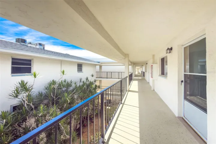 Convenient Covered Walkway